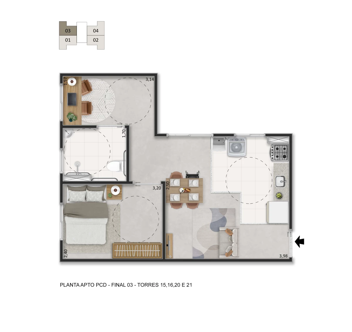 Apartamento Interno